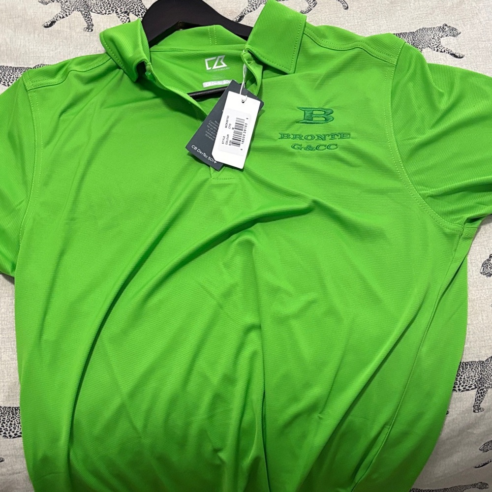 Cutter & Buck Bright Green Polo Shirt